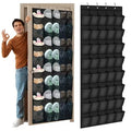 Over-the-door 40-pocket clear hanging storage organizer